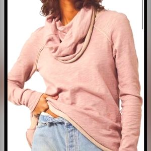 NWT Free People Beach Cowl neck Cocoon Pullover